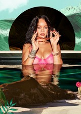 Rihanna in underwear