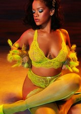Rihanna in lingerie
