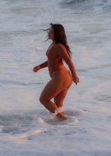 Sienna Gomez thick in a swimsuit 