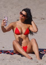 Latina bikini babe