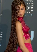 Zendaya Coleman in a sexy top