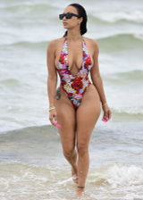 Draya Michele Hits the Beach in Miami