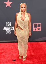 DreamDoll Shows Off Her Sexy Boobs & Booty at the 2022 BET Awards