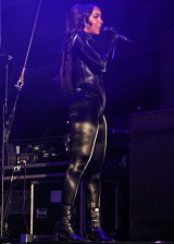 Kelly Rowland Performing at the Mighty Hoopla Festival