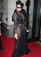 La La Anthony Returns to her hotel after attending the 2023 Met Gala