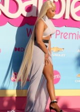 Nicki Minaj at Barbie Premiere